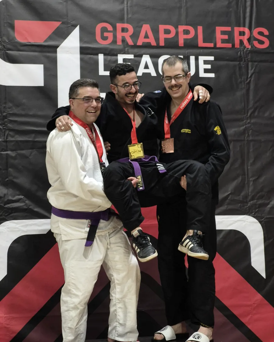 Maison BJJ on the Grapplers League podium